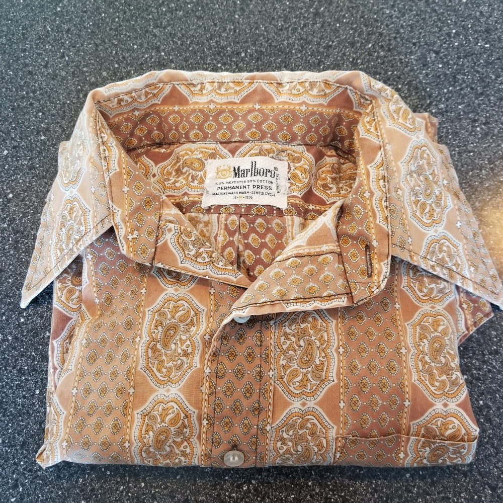 Vintage Marlboro long sleeve button up